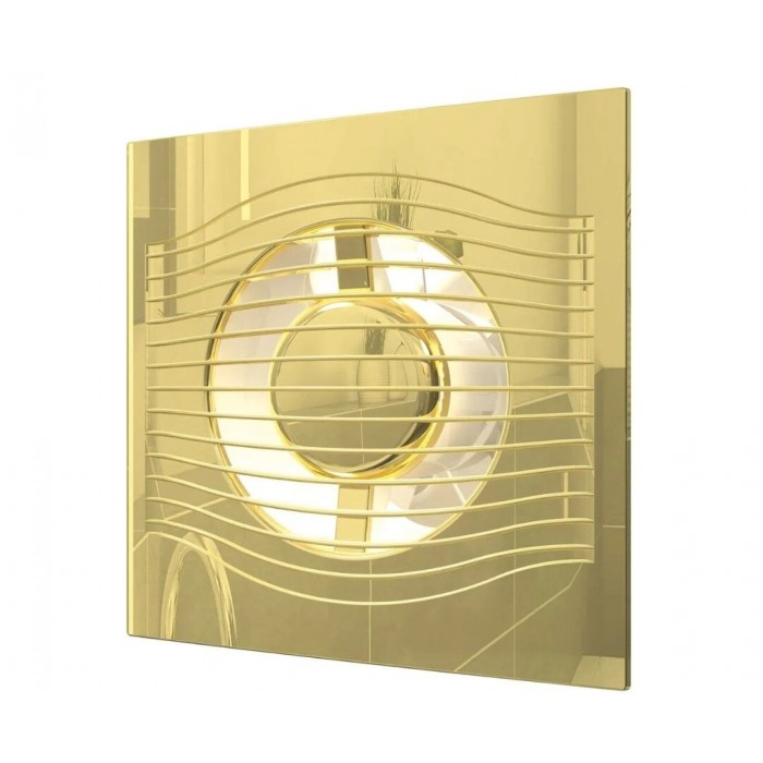 SLIM 4C Gold вентилятор осевой вытяжной с обратным клапаном d100